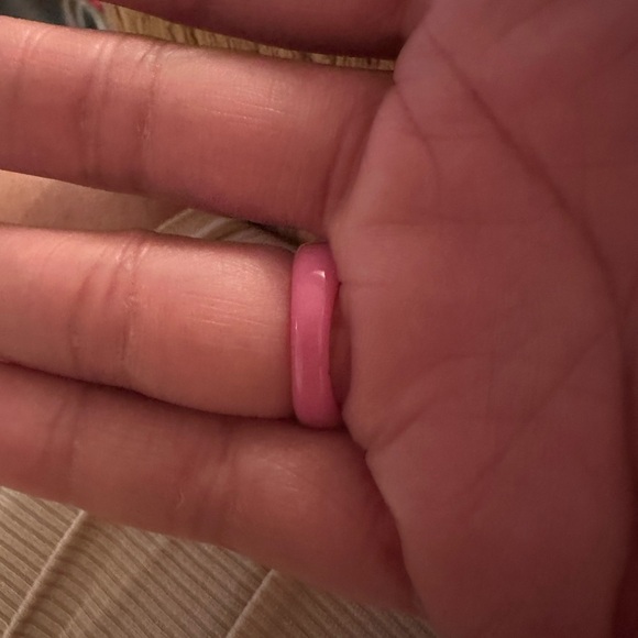 🌺 Pink Flower Ring - Picture 2 of 4